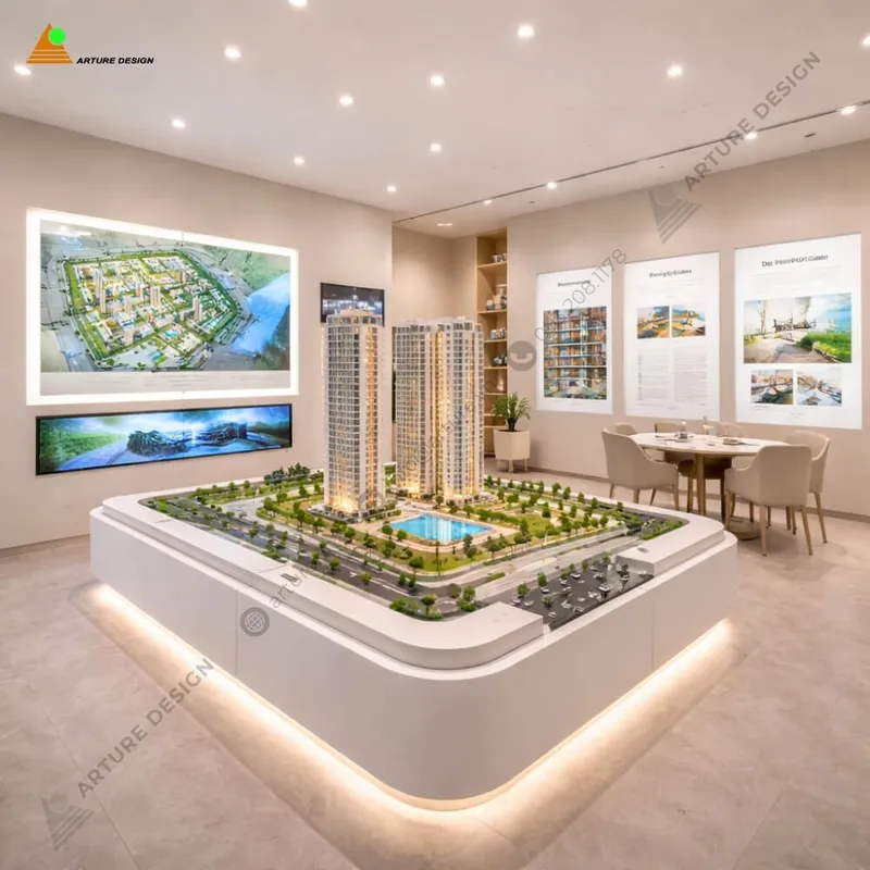 Sản phẩm du an thiet ke thi cong sa ban rivergate model gallery 45m²quan 12 tp hcm arture design — Công Ty TNHH Arture Design — MST 0316283957