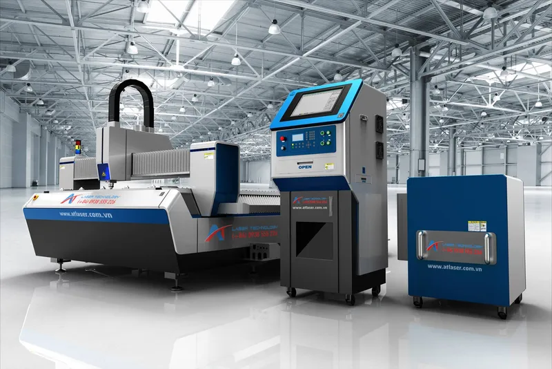 Sản phẩm May cat laser fiber ban don ray nghieng 1 3 — Công Ty Cổ Phần Công Nghệ Laser At — MST 0316297893