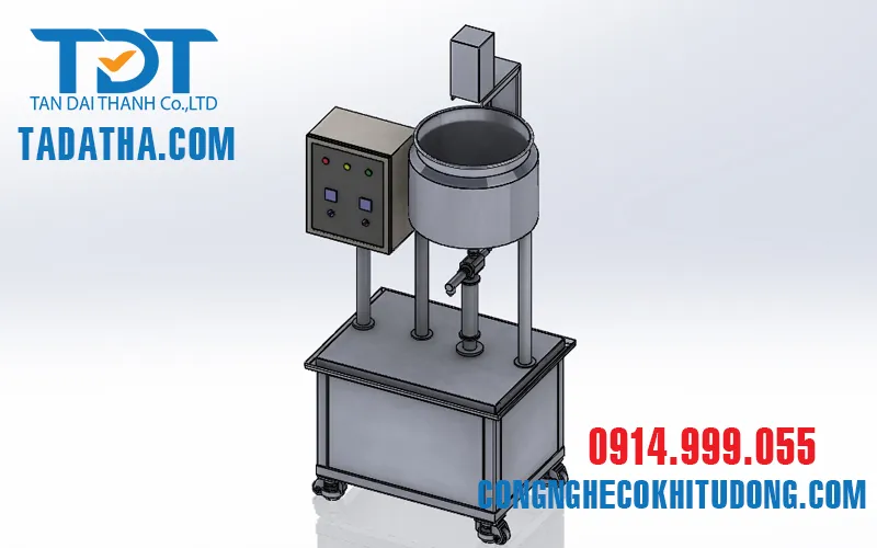 Sản phẩm ban ve may chiet rot gia nhiet — Công Ty TNHH Công Nghệ Cơ Khí Tự Động Tân Đại Thành — MST 0316299890