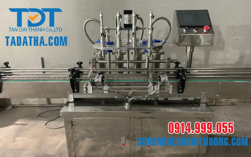 Sản phẩm may chiet rot my pham 4 voi — Công Ty TNHH Công Nghệ Cơ Khí Tự Động Tân Đại Thành — MST 0316299890