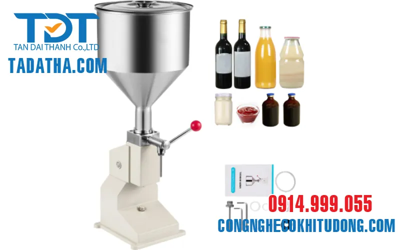 Sản phẩm may chiet rot my pham mini — Công Ty TNHH Công Nghệ Cơ Khí Tự Động Tân Đại Thành — MST 0316299890