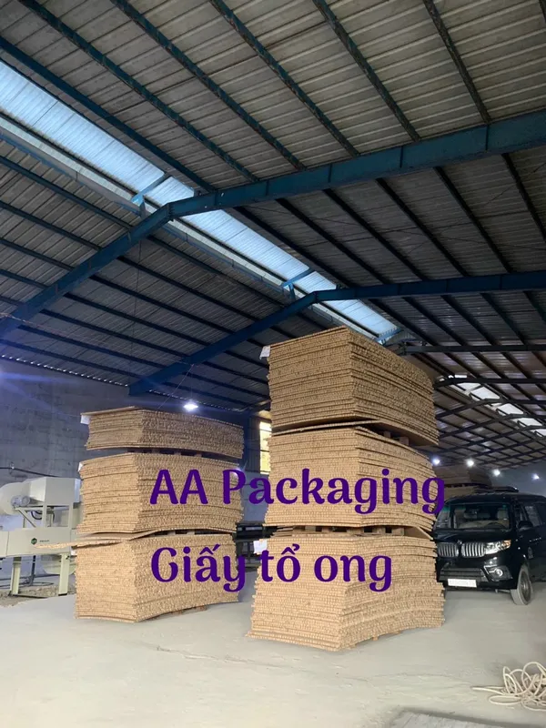 Sản phẩm giay to ong aa packiging — Giấy Tổ Ong AA - Công Ty TNHH Bao Bì AA — MST 0316300169