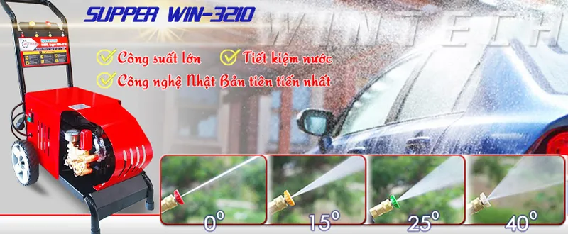 Sản phẩm may phun xit rua xe supper 3210 wintech f0 — Công Ty CP XNK Wintech — MST 0316300183