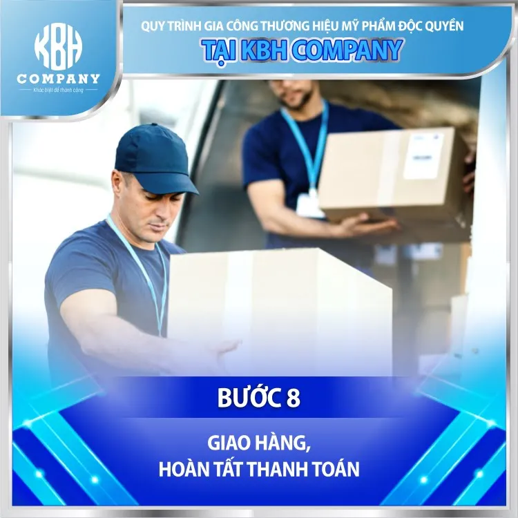 Sản phẩm giao hang hoan tat thanh toan — Công Ty TNHH Thương Mại Sản Xuất KBH Company — MST 0316313707