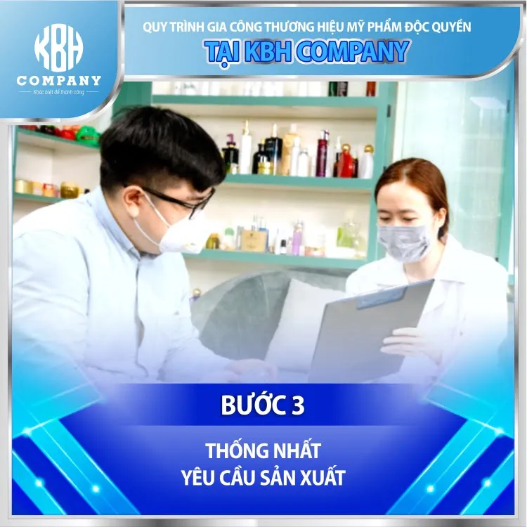 Sản phẩm thong nhat yeu cau san xuat — Công Ty TNHH Thương Mại Sản Xuất KBH Company — MST 0316313707