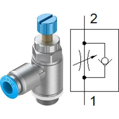 Sản phẩm van tiet luu festo grla 1 4 qs 6 rs d — Công Ty TNHH Công Nghệ B&V Việt Nam — MST 0316318085