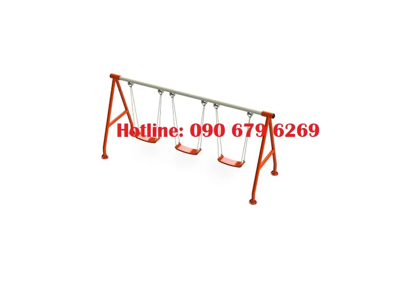 Sản phẩm Xích đu liên hoàn 3 ghế — Dụng Cụ Thể Thao Tiến Bảo - Công Ty TNHH Cơ Khí Tiến Bảo — MST 0316330068