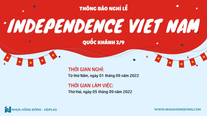 Sản phẩm thong bao nghi le QUOC KHANH 020922 711x400 — Công Ty TNHH Nhựa Hồng Đông — MST 0316333333