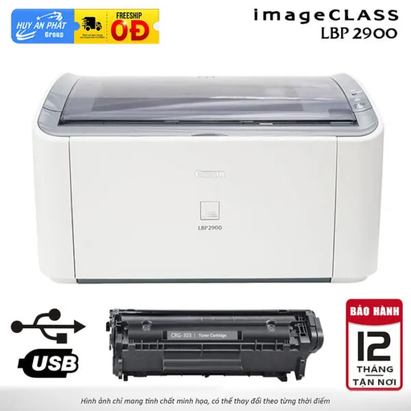Sản phẩm may in canon lbp 2900 600x600 — Công ty TNHH Thương Mại Và Dịch Vụ Tin Học Huy An Phát — MST 0316337070
