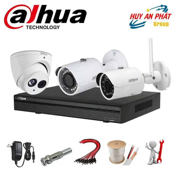 Sản phẩm lap dat camera dahua tron bo — Công ty TNHH Thương Mại Và Dịch Vụ Tin Học Huy An Phát — MST 0316337070