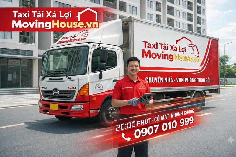 Sản phẩm taxi tai chuyen nha tron goi movinghouse — Dịch Vụ Chuyển Nhà Xá Lợi - Công Ty TNHH Dịch Vụ Vận Tải Xá Lợi — MST 0316337546