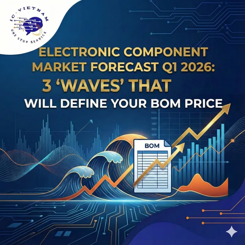 Sản phẩm electronic component market forecast q1 2026 3 8221 waves 8221 that will define your bom price 1767068584 x588r — IC-VIETNAM - Công Ty TNHH Điện Tử 2M — MST 0316341503