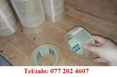 Sản phẩm bang keo trong 18mm san xuat va bo moi tai cac quan trong tphcm 0 852 — Công Ty TNHH TM-DV Hà Quy — MST 0316363433