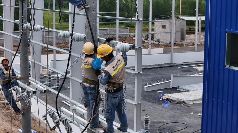 Sản phẩm electrical system 1 — Công Ty TNHH Xây Lắp Điện Quang Anh — MST 0316365712