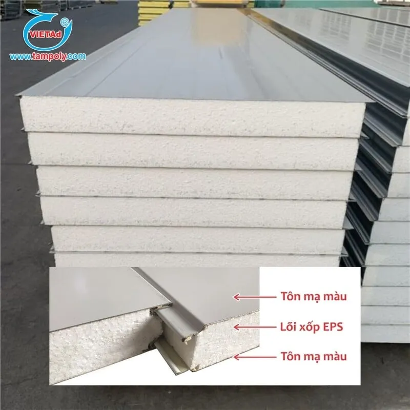 Sản phẩm tam panel eps 2 — Công Ty TNHH Sản Xuất Thương Mại Minh Hiệp — MST 0316366314