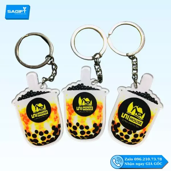 Sản phẩm moc khoa nhua tang khach hang quan tra sua mkn03 2 — Công Ty Quà Tặng Hoàng Sa Trường Sa Việt Nam — MST 0316371681