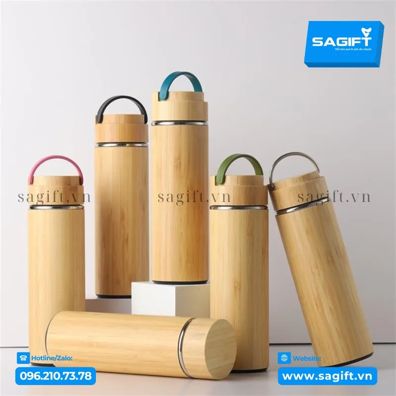 Sản phẩm binh giu nhiet vo tre sagift0 — Công Ty Quà Tặng Hoàng Sa Trường Sa Việt Nam — MST 0316371681