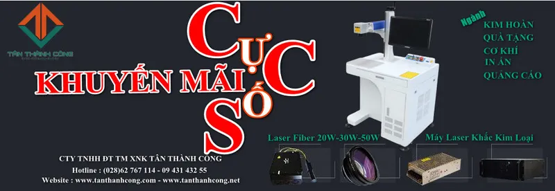 Sản phẩm máy khắc kim loại — Công Ty TNHH Đầu Tư Thương Mại XNK Tân Thành Công — MST 0316376986