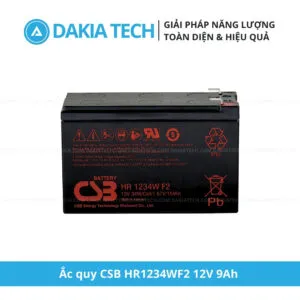 Sản phẩm Ac quy CSB 12V 9Ah HR1234WF2 300x300 — Công Ty TNHH Dakia Group — MST 0316400741