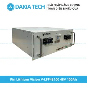 Sản phẩm Pin Lithium – ion Vision 48V 100Ah Model V LFP48100 300x300 — Công Ty TNHH Dakia Group — MST 0316400741