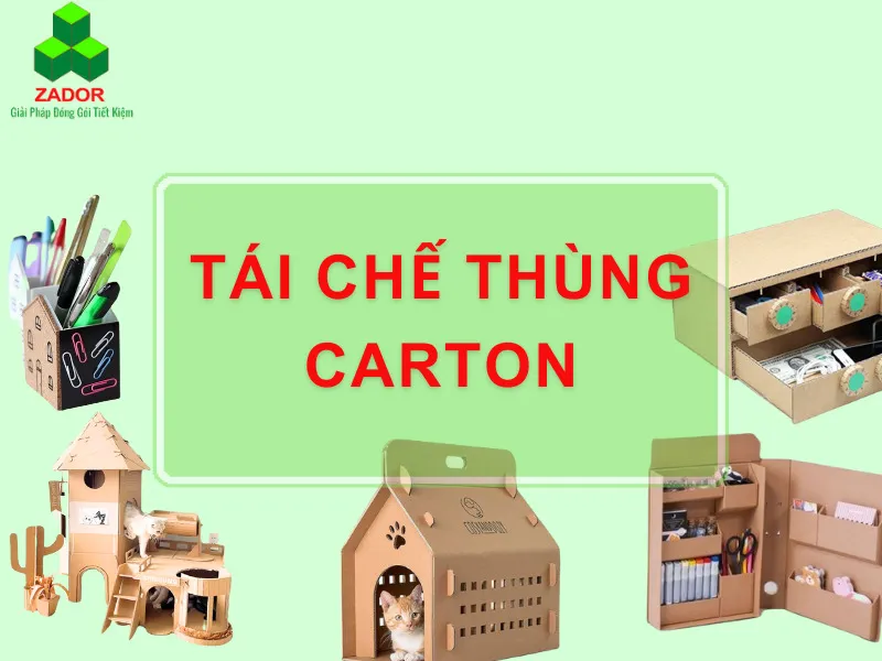 Sản phẩm tai che thung carton — Công Ty TNHH Zador — MST 0316419446