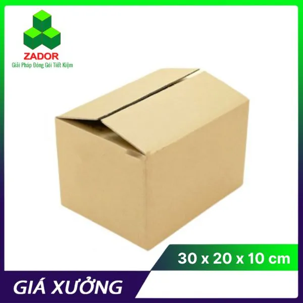 Sản phẩm Hop carton dung giay 30_20_10 — Công Ty TNHH Zador — MST 0316419446