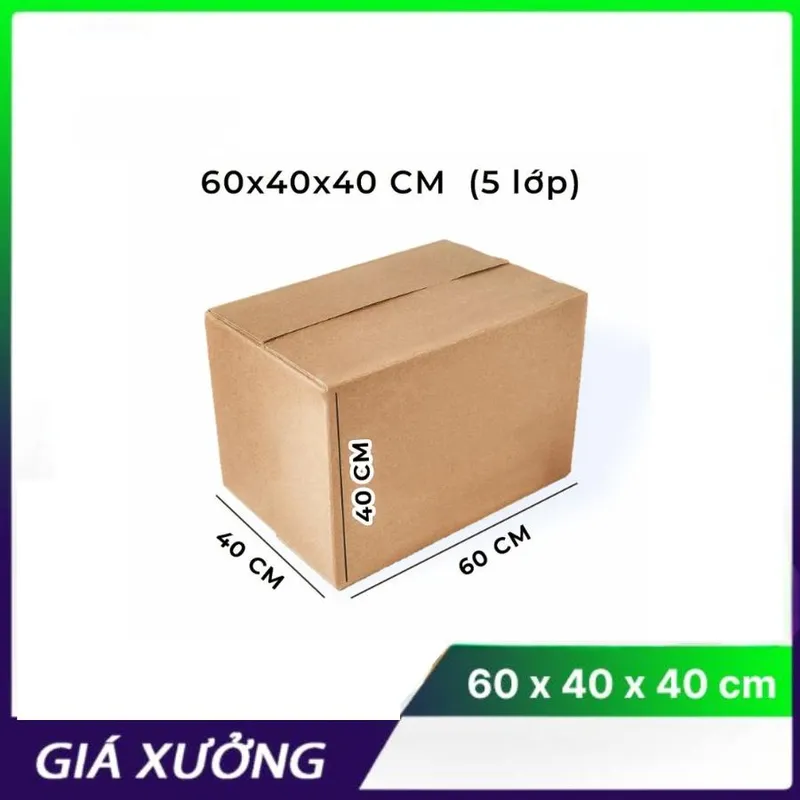Sản phẩm thung carton 60x40x40 5 lop cung cap — Công Ty TNHH Zador — MST 0316419446