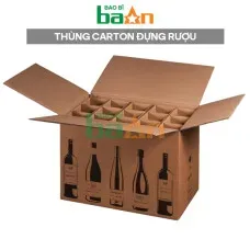 Sản phẩm thung carton dung ruou 228x228 — Công Ty TNHH Bao Bì BAAN — MST 0316421283