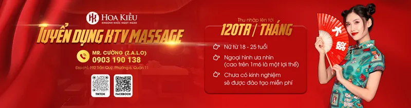 Sản phẩm tuyen dung ktv nu massage 1 — Công Ty CP Hoa Kiều Spa — MST 0316431203
