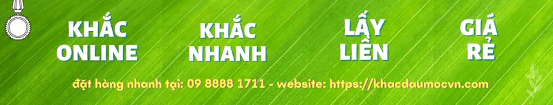 Sản phẩm khacdaure — Khắc Dấu Nhật Nguyễn - Công Ty TNHH Khắc Dấu Nhật Nguyễn — MST 0316439001