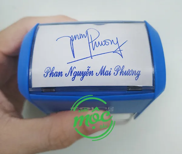 Sản phẩm Khac con dau ChuKyKemTen_56x33mm_270k — Khắc Dấu Nhật Nguyễn - Công Ty TNHH Khắc Dấu Nhật Nguyễn — MST 0316439001