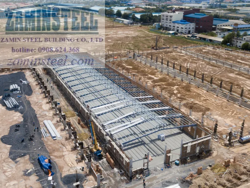 Sản phẩm xay dung nha xuong cong nghiep 800x600 — Công Ty TNHH Xây Dựng Nhà Thép Zamin — MST 0316445421