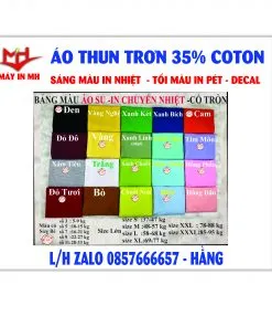 Sản phẩm THUN TRON 35 COTON 247x296 — Công Ty TNHH Máy In MH — MST 0316461399