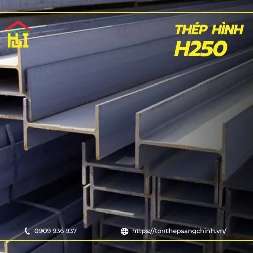 Sản phẩm Ban sao cua Thep hinh H250 500x500 — Công Ty TNHH Tôn Thép Sáng Chinh — MST 0316466333