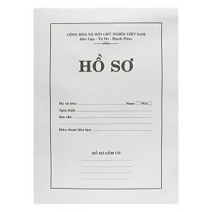 Sản phẩm bia ho so xin viec trang — Công Ty TNHH Văn Phòng Phẩm Huyền Anh — MST 0316488087
