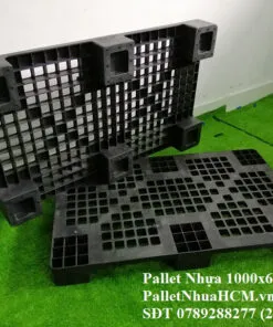 Sản phẩm palletnhuahcm 1000x600x100mm 8 247x296 — Công Ty TNHH Pallet Nhựa HCM — MST 0316492541