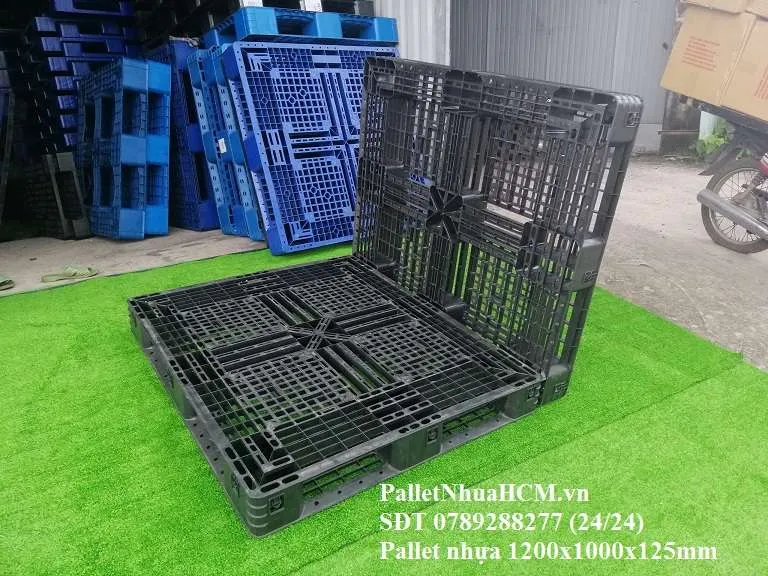 Sản phẩm palletnhuahcm 1200x1000x125mm 207 — Công Ty TNHH Pallet Nhựa HCM — MST 0316492541