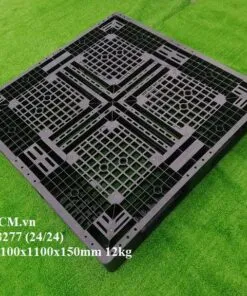 Sản phẩm palletnhuahcm pallet nhua 1100x1100x150mm 16 247x296 — Công Ty TNHH Pallet Nhựa HCM — MST 0316492541