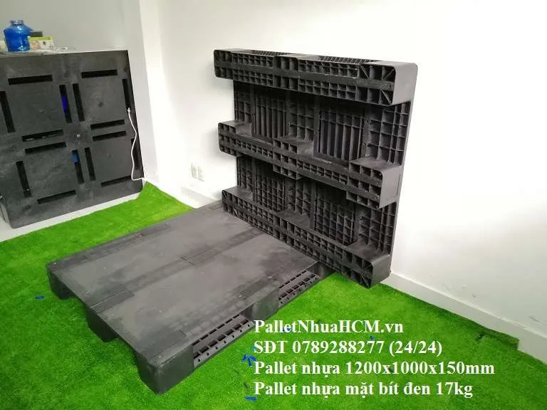 Sản phẩm palletnhuahcm pallet nhua mat phang 1200x1000x150mm 14 — Công Ty TNHH Pallet Nhựa HCM — MST 0316492541