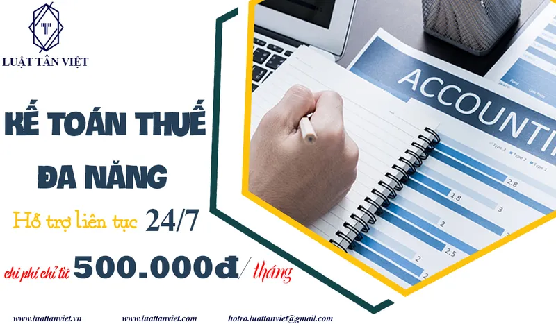 Sản phẩm kế toán thuế — Luật Tân Việt - Công Ty TNHH Luật Tân Việt — MST 0316498712