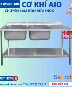 Sản phẩm gia cong chau rua inox 247x296 — Công ty TNHH Đầu Tư Xây Dựng AIO — MST 0316501108
