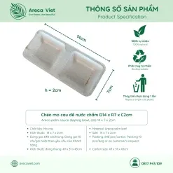 Sản phẩm Chen mo cau de nuoc cham D14 x R7 x C2cm ArecaViet com 247x247 — Công Ty TNHH Arecaviet — MST 0316524419
