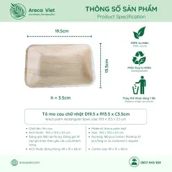 Sản phẩm To mo cau chu nhat D19.5 x R13.5 x C3.5cm ArecaViet com 247x247 — Công Ty TNHH Arecaviet — MST 0316524419