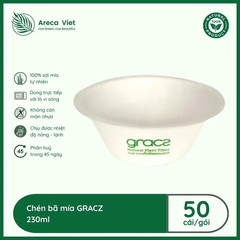 Sản phẩm Chen ba mia GRACZ 230ml L015 — Công Ty TNHH Arecaviet — MST 0316524419