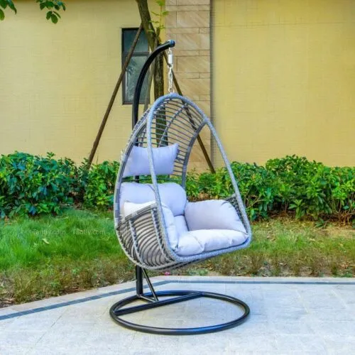Sản phẩm Patio Wicker Metal Hanging Egg Swing Chair e1638692971730 — Bàn Ghế Nhựa Giả Mây An Lộc Furniture - Công Ty TNHH An Lộc Furniture — MST 0316534167
