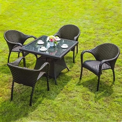 Sản phẩm black rattan wicker furniture sets — Bàn Ghế Nhựa Giả Mây An Lộc Furniture - Công Ty TNHH An Lộc Furniture — MST 0316534167