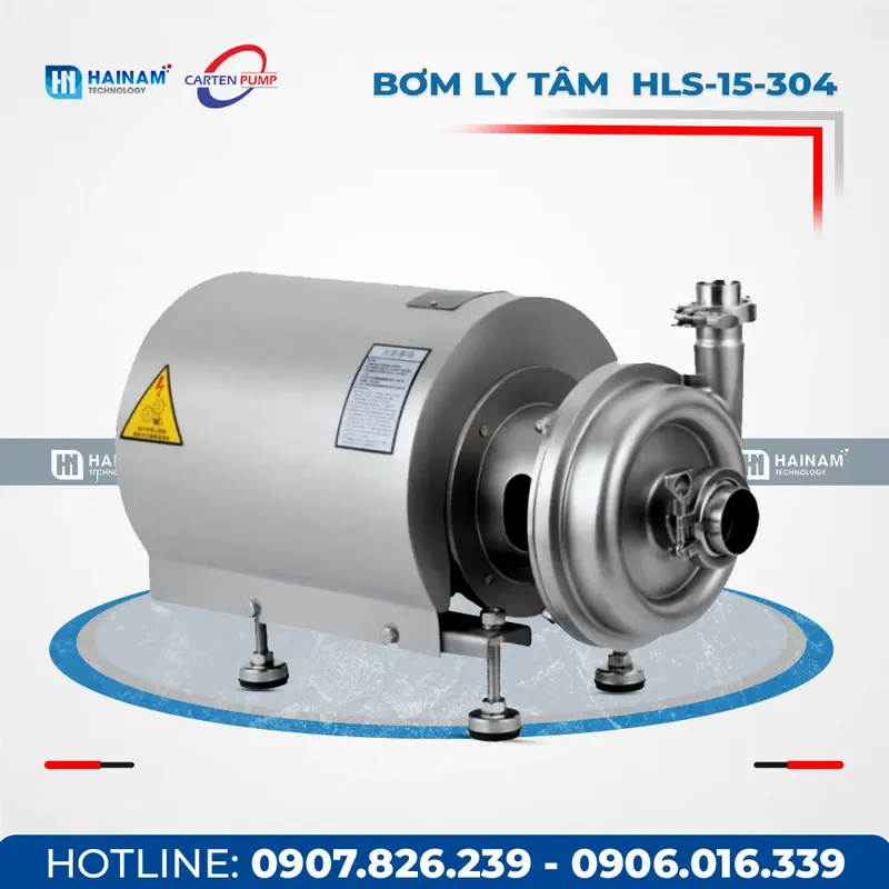 Sản phẩm bom ly tam carten pump hls 15 304 — Công Ty TNHH Kỹ Thuật Hải Nam — MST 0316550232