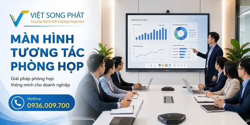 Sản phẩm man hinh tuong tac phong hop — Công Ty TNHH Thương Mại Việt Song Phát — MST 0316569321