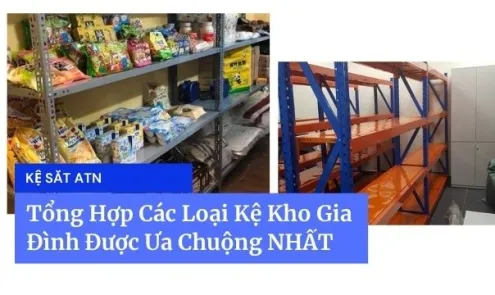 Sản phẩm ke kho gia dinh 3 9924 — Công Ty TNHH Sản Xuất Và Thương Mại Kệ Sắt ATN — MST 0316591373
