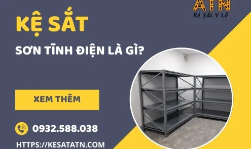 Sản phẩm ke sat son tinh dien la gi 5627 — Công Ty TNHH Sản Xuất Và Thương Mại Kệ Sắt ATN — MST 0316591373